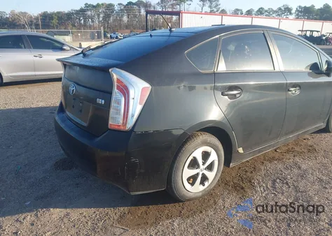 2012 Toyota Prius Two from USA, damaged, VIN JTDKN3DU8C5416359
